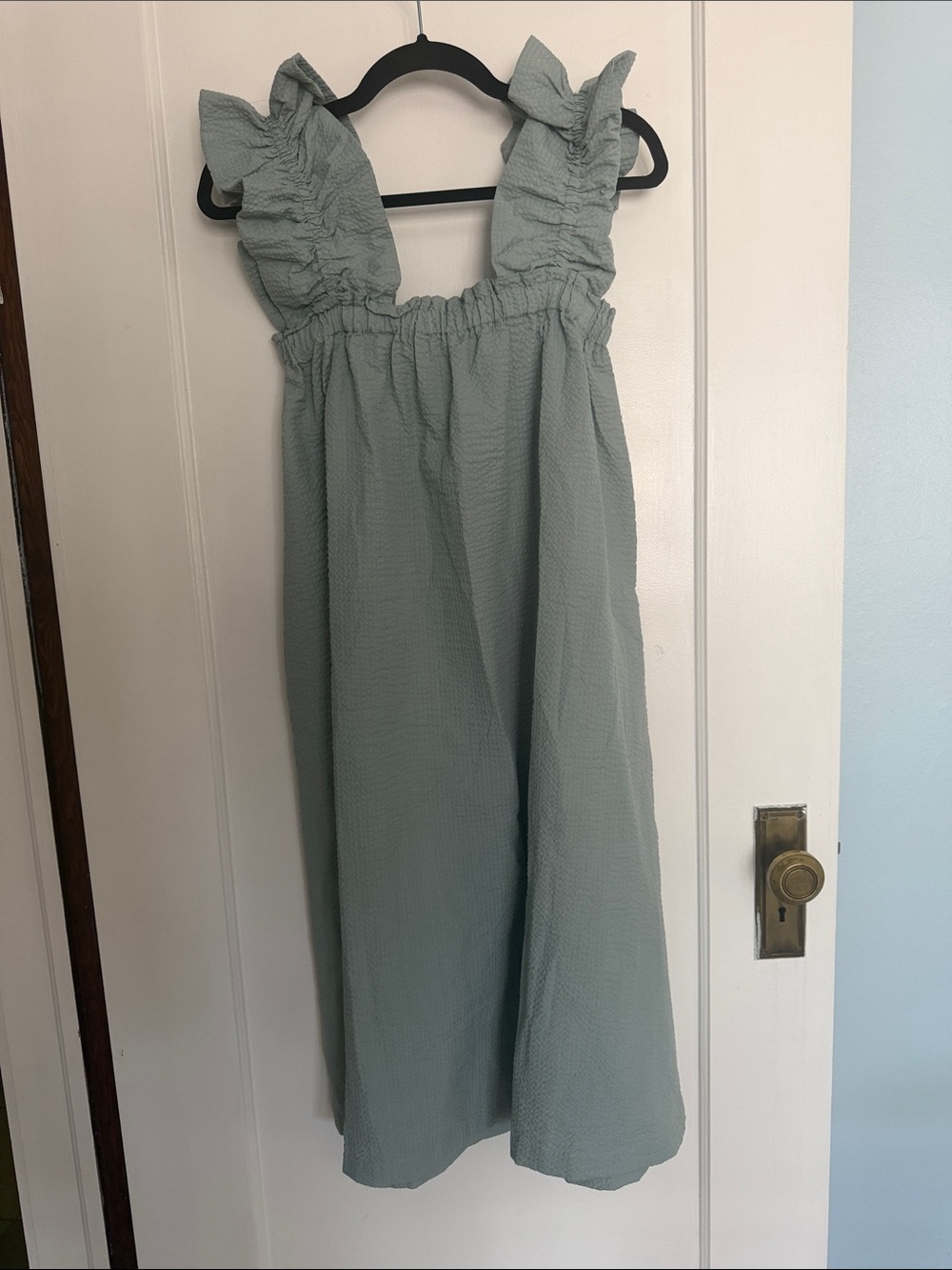 Open Edit Ruffle Nightgown